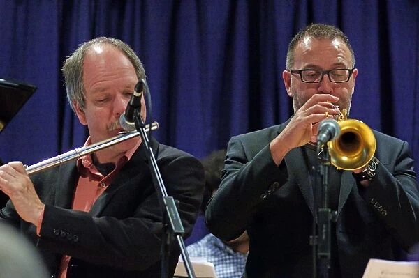 Bart Platteau and E Hammes, Watermill Jazz Club, Dorking, Surrey, 2015. Artist: Brian O Connor