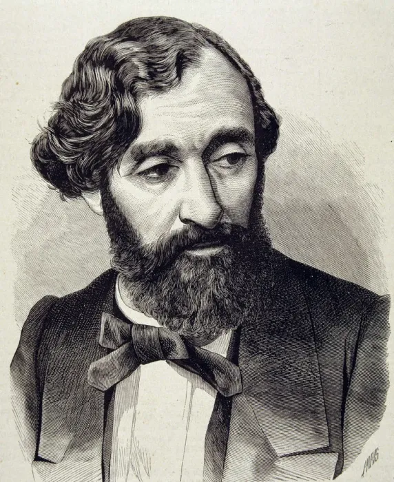 Bartolome Mitre Martinez Print, 1872 Engraving. Art Prints, Posters & Puzzles from Heritage Images