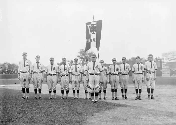 Framed Print : Baseball, Amateur And College - Amateur Parade, 1912. Creator: Harris & Ewing. Baseball, Amateur And College - Amateur Parade, 1912. Creator: Harris & Ewing Framed Print : Baseball, Amateur And College - Amateur Parade, 1912. Creator: Harris & Ewing. Baseball, Amateur And College - Amateur Parade, 1912. Creator: Harris & Ewing