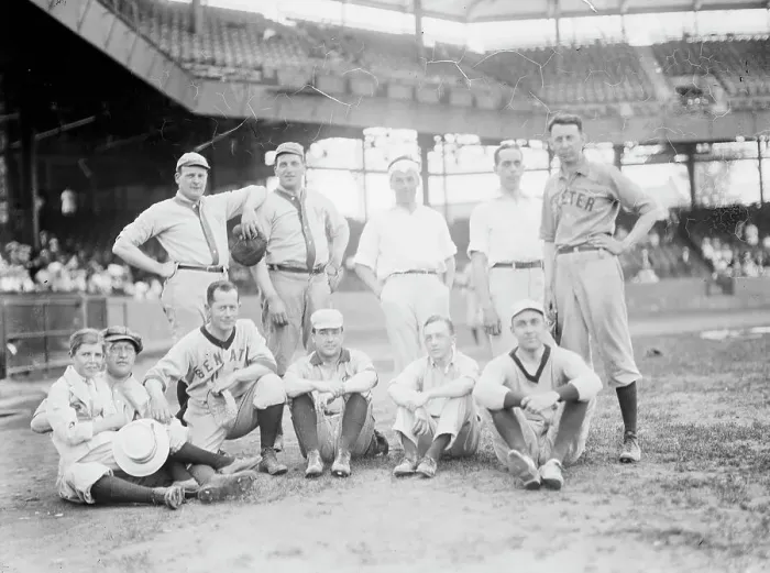 Framed Print : Baseball, Congressional - Unidentified, 1912. Creator: Harris & Ewing. Baseball, Congressional - Unidentified, 1912. Creator: Harris & Ewing Framed Print : Baseball, Congressional - Unidentified, 1912. Creator: Harris & Ewing. Baseball, Congressional - Unidentified, 1912. Creator: Harris & Ewing