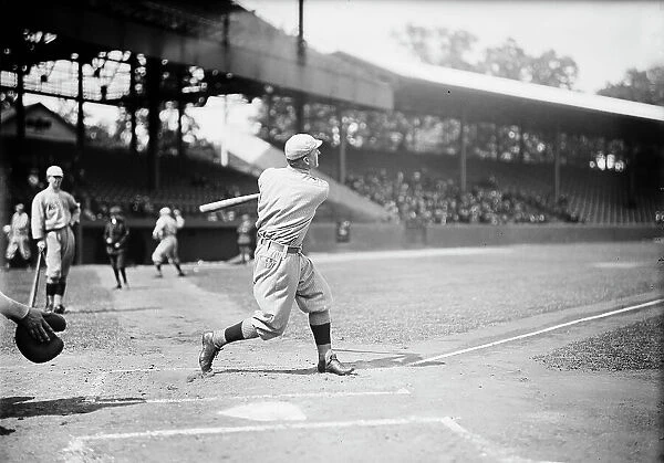 Baseball, Professional - Boston Players, 1913. Creator: Harris & Ewing. Baseball, Professional - Boston Players, 1913. Creator: Harris & Ewing