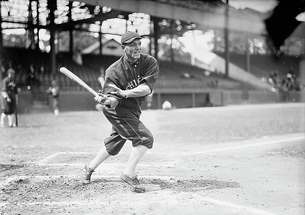 Baseball, Professional - Chicago Players. Buck Weaver, 1913. Creator: Harris & Ewing. Baseball, Professional - Chicago Players. Buck Weaver, 1913. Creator: Harris & Ewing