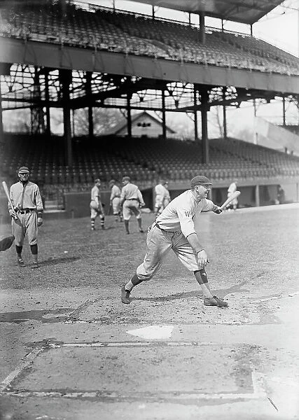Baseball - Professional Players, 1913. Creator: Harris & Ewing. Baseball - Professional Players, 1913. Creator: Harris & Ewing