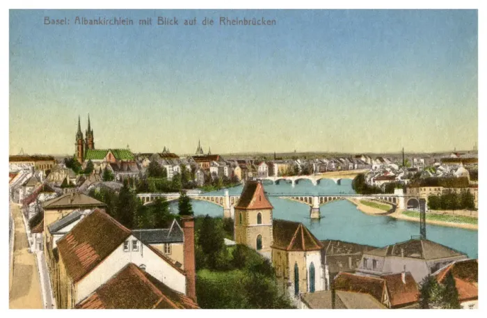 Framed Print : Basel, Switzerland, 20th century Framed Print : Basel, Switzerland, 20th century