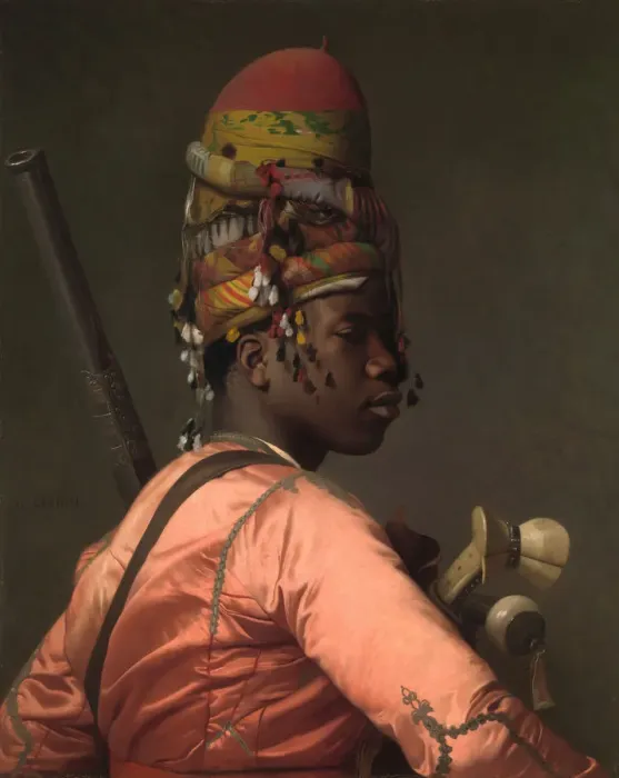 Framed Print : Bashi-Bazouk, 1868-69. Creator: Jean-Leon Gerome Framed Print : Bashi-Bazouk, 1868-69. Creator: Jean-Leon Gerome