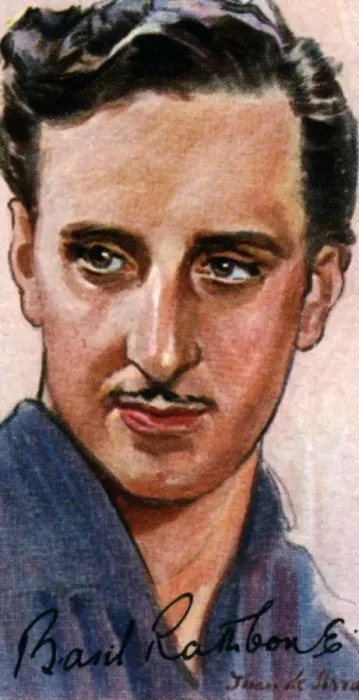 Framed Print : Basil Rathbone, (1892-1967), English actor, 20th century Framed Print : Basil Rathbone, (1892-1967), English actor, 20th century