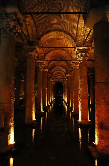 Framed Print : Basilica Cistern, Istanbul, Turkey, 2013. Creator: LTL Framed Print : Basilica Cistern, Istanbul, Turkey, 2013. Creator: LTL