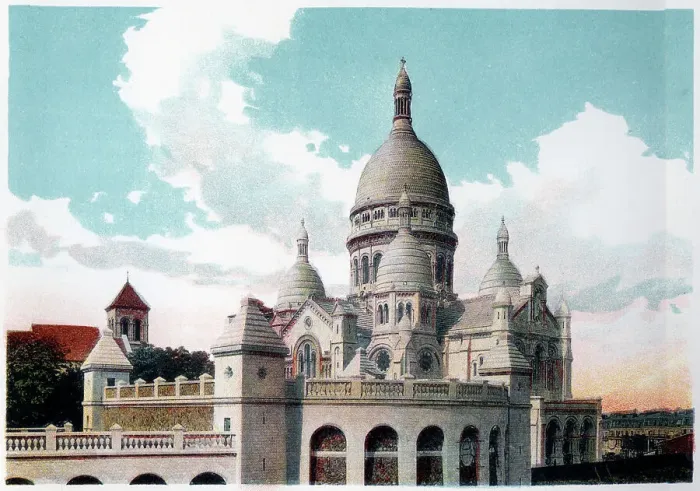 Framed Print : Basilica of the Sacre Coeur, Paris, c1900 Framed Print : Basilica of the Sacre Coeur, Paris, c1900