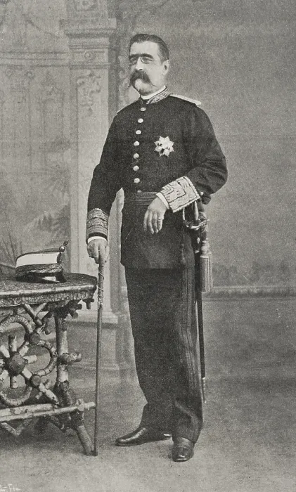 Framed Print : Basilio Augustin Davila (1840-1910), Spanish, Governor-General of the Philippines, 1898. Creator: Unknown Framed Print : Basilio Augustin Davila (1840-1910), Spanish, Governor-General of the Philippines, 1898. Creator: Unknown
