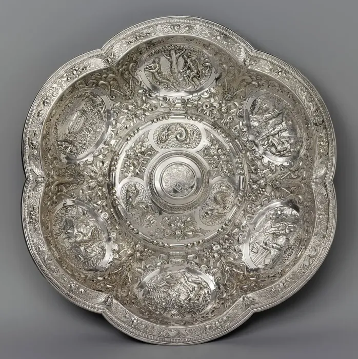 Framed Print : Basin, 1618. Creator: Unknown Framed Print : Basin, 1618. Creator: Unknown