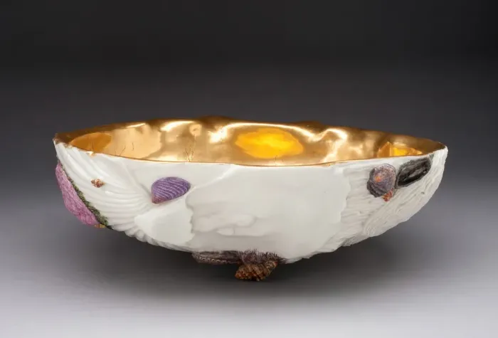 Framed Print : Basin, Capodimonte, c. 1745. Creators: Capodimonte Porcelain Manufactory, Giuseppe Gricci Framed Print : Basin, Capodimonte, c. 1745. Creators: Capodimonte Porcelain Manufactory, Giuseppe Gricci