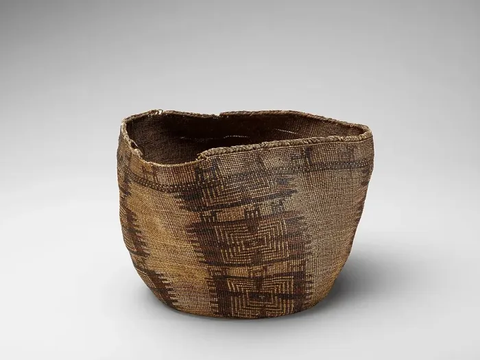 Framed Print : Basket, 1870-1900. Creator: Unknown Framed Print : Basket, 1870-1900. Creator: Unknown