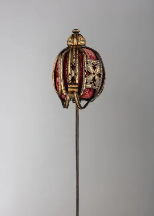 Framed Print : Basket-Hilted Sword, Scottish, 1730-50. Creator: Unknown Framed Print : Basket-Hilted Sword, Scottish, 1730-50. Creator: Unknown