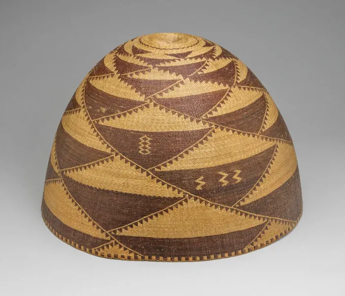 Framed Print : Basket, Late 19th century. Creator: Unknown Framed Print : Basket, Late 19th century. Creator: Unknown