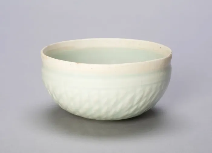 Framed Print : Basketweave Bowl, Northern Song dynasty (960-1127), 11th / 12th century. Creator: Unknown Framed Print : Basketweave Bowl, Northern Song dynasty (960-1127), 11th / 12th century. Creator: Unknown