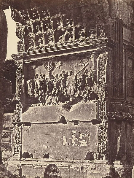 Bassorilievo dell arco di Tito, 1848-52. Creator: Eugene Constant