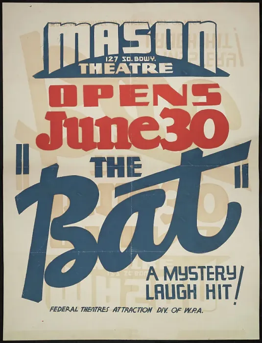 Framed Print : The Bat, Los Angeles, 1936. Creator: Unknown Framed Print : The Bat, Los Angeles, 1936. Creator: Unknown