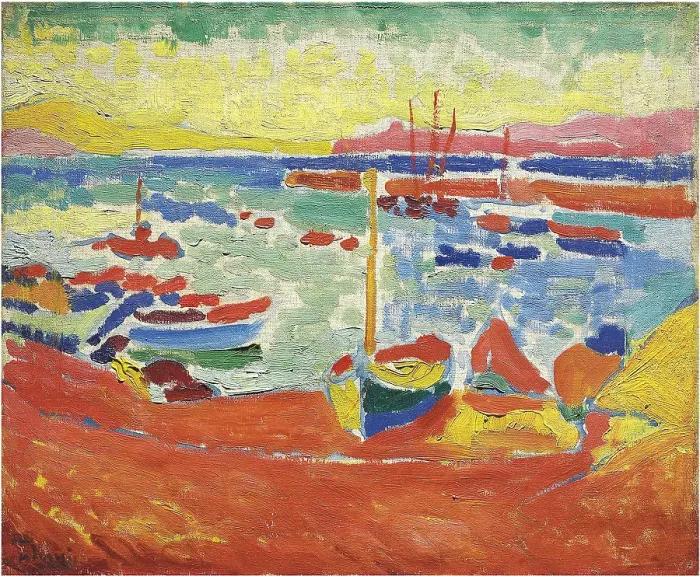 Framed Print : Bateaux a Collioure, 1905. Creator: Andre Derain Framed Print : Bateaux a Collioure, 1905. Creator: Andre Derain