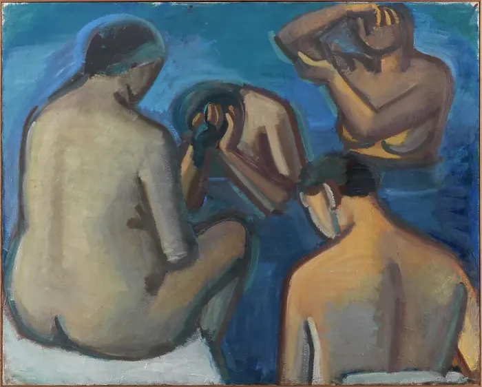 Framed Print : After the Bath, 1924. Creator: Vilhelm Lundstrom Framed Print : After the Bath, 1924. Creator: Vilhelm Lundstrom