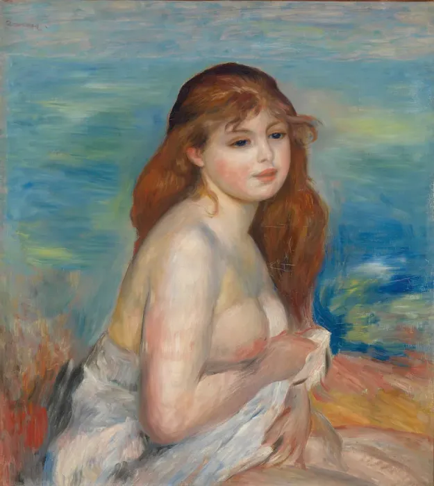 Framed Print : After the Bath. Artist: Renoir, Pierre Auguste (1841-1919) Framed Print : After the Bath. Artist: Renoir, Pierre Auguste (1841-1919)