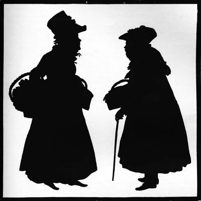 Framed Print : Bath Characters, c1832. Artist: Auguste Amant Constant Fidele Edouart Framed Print : Bath Characters, c1832. Artist: Auguste Amant Constant Fidele Edouart