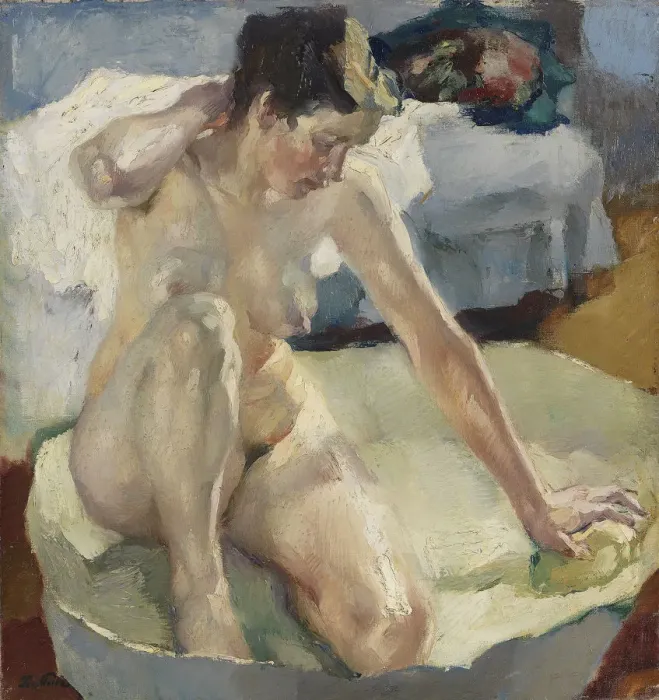 Framed Print : In the Bath II, 1911 Framed Print : In the Bath II, 1911