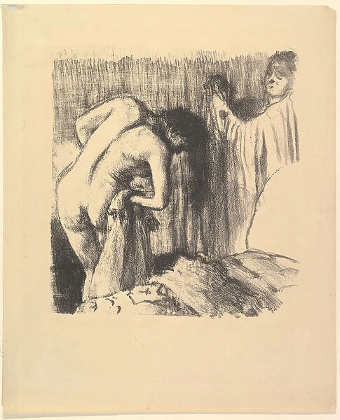 After the Bath III, 1891-92. Creator: Edgar Degas