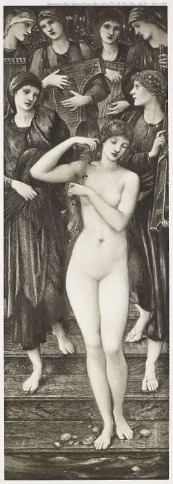 Framed Print : The Bath of Venus, c1870s, (1900). Creator: Unknown Framed Print : The Bath of Venus, c1870s, (1900). Creator: Unknown