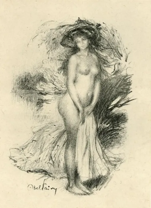Framed Print : Bather, 1903. Creator: Unknown Framed Print : Bather, 1903. Creator: Unknown