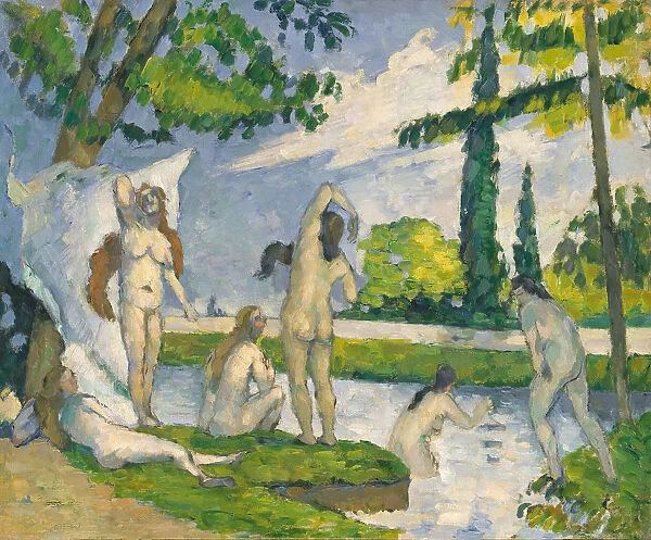 Bathers, 1874-75. Creator: Paul Cezanne