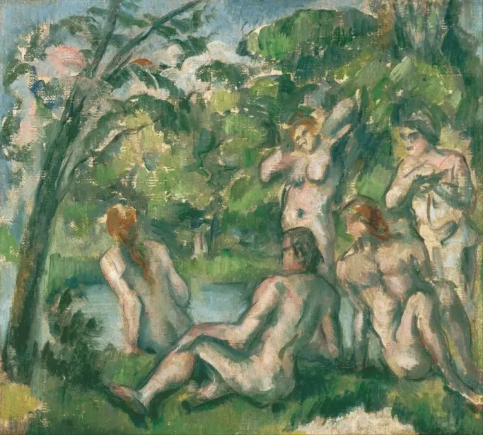 Framed Print : Bathers, 1884-1887 Framed Print : Bathers, 1884-1887
