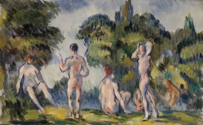 Framed Print : Bathers, 1890 / 94. Creator: Paul Cezanne Framed Print : Bathers, 1890 / 94. Creator: Paul Cezanne