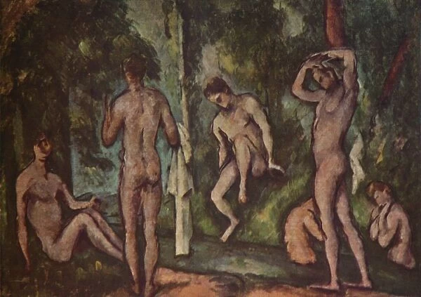 The Bathers, 1894, (1937). Creator: Paul Cezanne