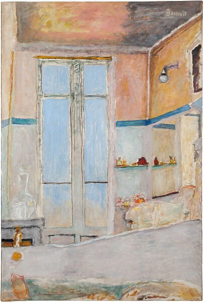 In the bathroom, c. 1940. Creator: Bonnard, Pierre (1867-1947)