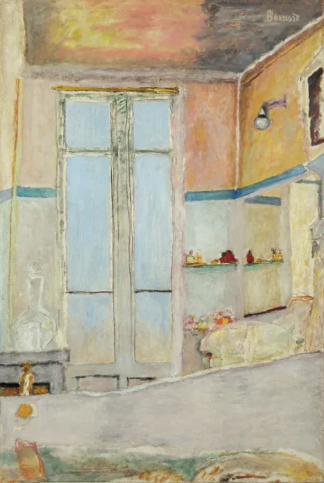Framed Print : In the bathroom (Dans la salle de bain), c. 1940. Creator: Bonnard, Pierre (1867-1947) Framed Print : In the bathroom (Dans la salle de bain), c. 1940. Creator: Bonnard, Pierre (1867-1947)