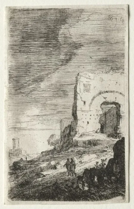Framed Print : The Baths of Caracalla, 1639. Creator: Bartholomeus Breenberg (Dutch, 1599-1657) Framed Print : The Baths of Caracalla, 1639. Creator: Bartholomeus Breenberg (Dutch, 1599-1657)