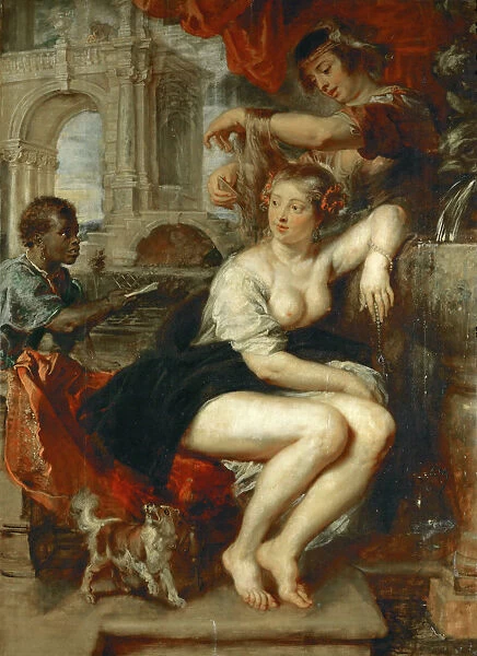 Bathsheba at Her Bath, c. 1635. Creator: Rubens, Pieter Paul (1577-1640)