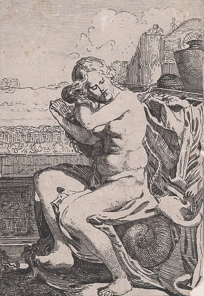 Bathsheba Combing Her Hair, ca. 1615. Creator: Willem Pietersz. Buytewech