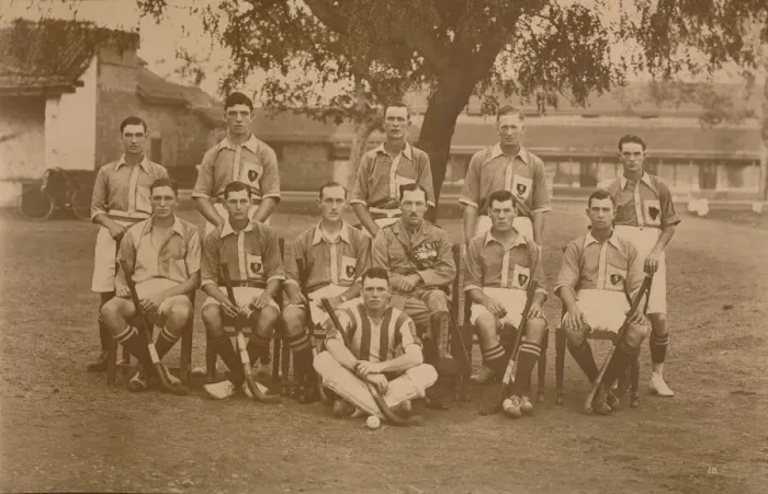 Framed Print : The Battalion Hockey Team of the First Battalion, The Queens Own Royal West Kent Regiment. Poona, I Framed Print : The Battalion Hockey Team of the First Battalion, The Queens Own Royal West Kent Regiment. Poona, I