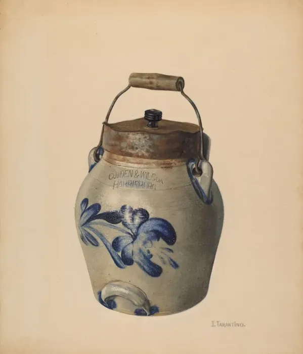 Framed Print : Batter Jug, c. 1938. Creator: John Tarantino Framed Print : Batter Jug, c. 1938. Creator: John Tarantino
