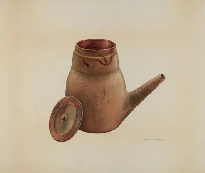 Framed Print : Batter Jug, c. 1938. Creator: Stanley Mazur Framed Print : Batter Jug, c. 1938. Creator: Stanley Mazur