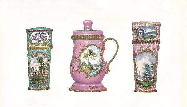 Battersea Enamels in the James Ward Usher Collection, 1911
