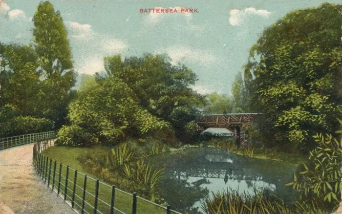 Framed Print : Battersea Park, c1909 Framed Print : Battersea Park, c1909