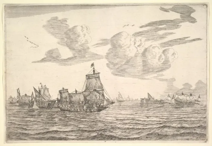 Framed Print : After the Battle, 17th century. Creator: Reinier Zeeman Framed Print : After the Battle, 17th century. Creator: Reinier Zeeman