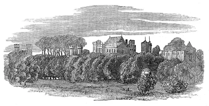 Framed Print : Battle Abbey, Sussex, 1872. Creator: Unknown Framed Print : Battle Abbey, Sussex, 1872. Creator: Unknown