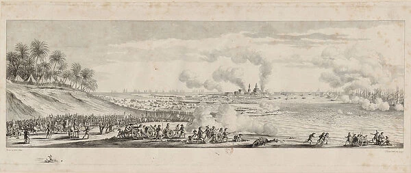 Battle of Aboukir, 25 July 1799, 1802. Creator: Duplessis-Bertaux, Jean (1747-1820)