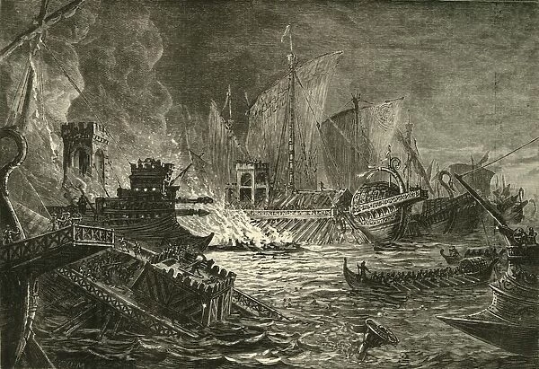 The Battle of Actium, 1890. Creator: Unknown