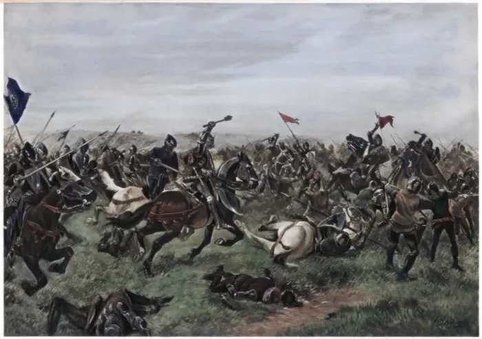 Framed Print : Battle of Agincourt, 25 October 1415 Framed Print : Battle of Agincourt, 25 October 1415