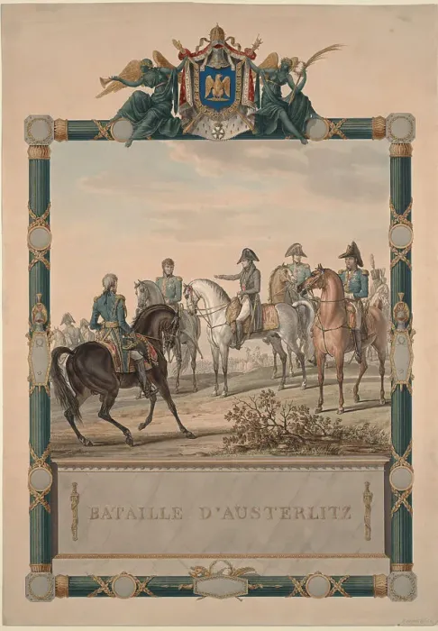 Framed Print : The Battle of Austerlitz on December 2, 1805, 1805. Artist: Vernet, Carle (1758-1836) Framed Print : The Battle of Austerlitz on December 2, 1805, 1805. Artist: Vernet, Carle (1758-1836)