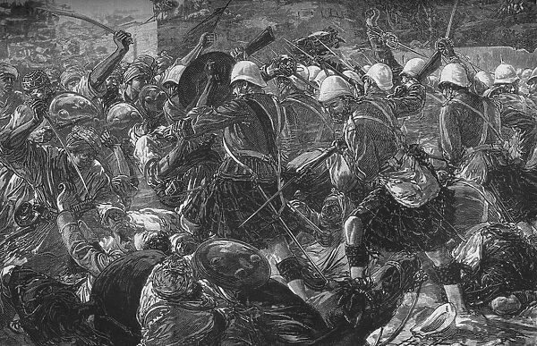 Battle of Baba Wali: The Highlanders Clearing a Village, c1880